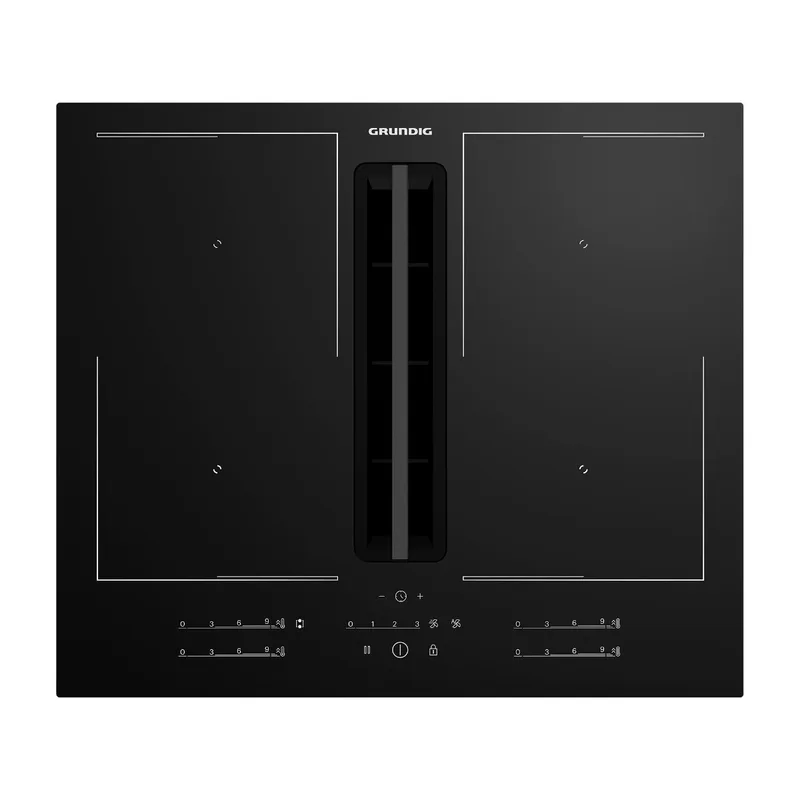 Grundig Gieh 634481 P induktionshäll med inbyggd fläkt