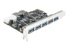 PCI-Express DeLOCK 5 x external + 2 x internal USB 3.0