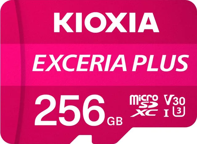 Kioxia Exceria Plus 256GB minneskort