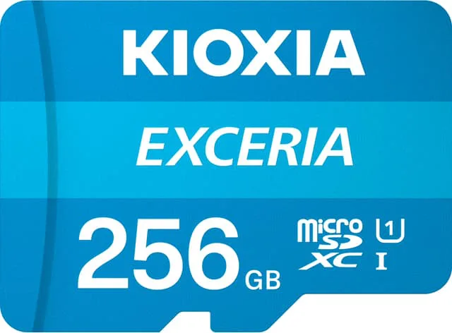 Kioxia Exceria 256GB minneskort