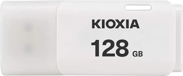 Kioxia TransMemory U202 USB-minne 128 GB (vit)