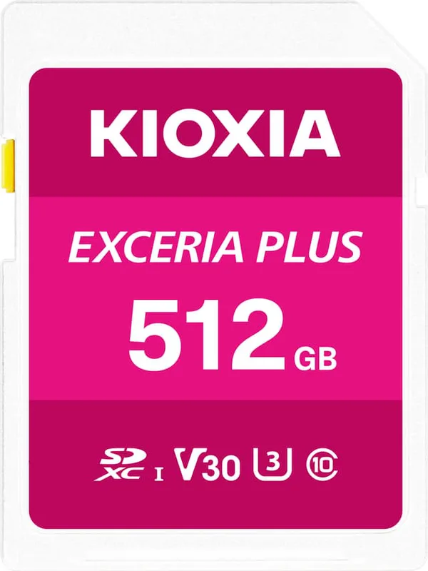 Kioxia Exceria Plus 512GB SDXC minneskort