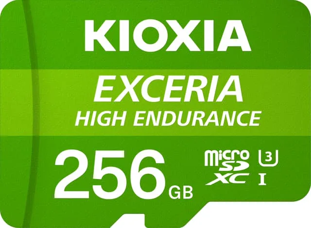 Kioxia Exceria High Endurace 256GB minneskort