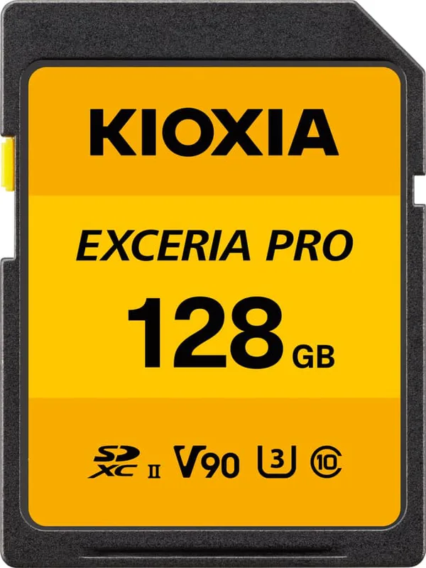 Kioxia Exceria Pro 128GB SDXC minneskort