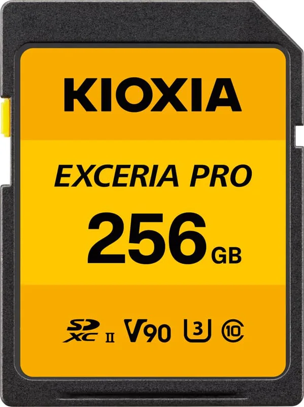 Kioxia Exceria Pro 256GB SDXC minneskort