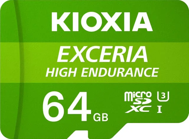 Kioxia Exceria High Endurace 64GB minneskort