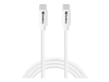 Sandberg - USB-kabel - 24 pin USB-C (hane) till 24 pin USB-C (hane)