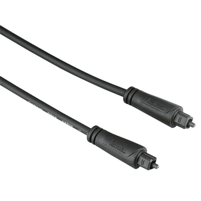 Kabel Audio Optisk Guld Svart 3m