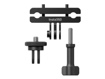 Insta360 - Stödsystem - klämmontering - skena för cykelsadel