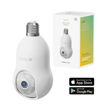 Hombli Bulb Cam 4K övervakningskamera
