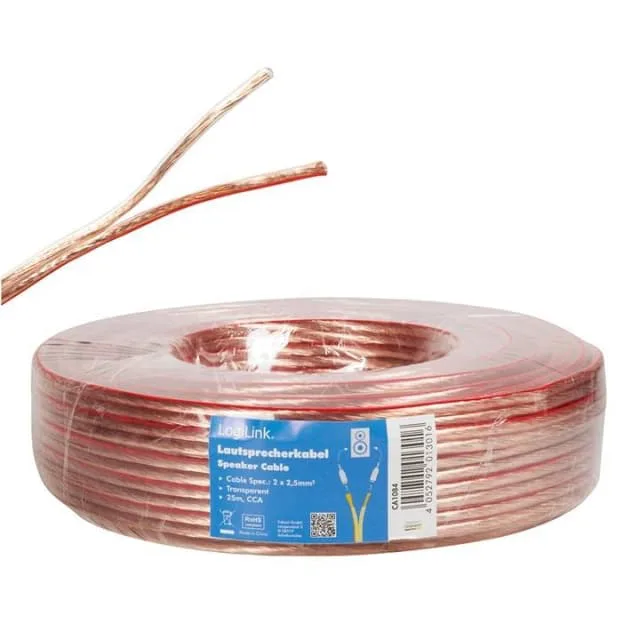 LogiLink högtalarkabel