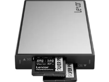 Lexar USB 3.2 Gen2 Professionellt arbetsflöde Dual SD UHS-II