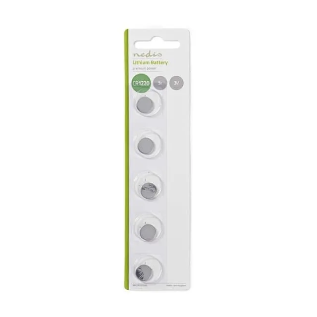 Nedis Lithium knappcellsbatteri CR1220