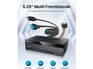 GRAUGEAR Multi frontpanel