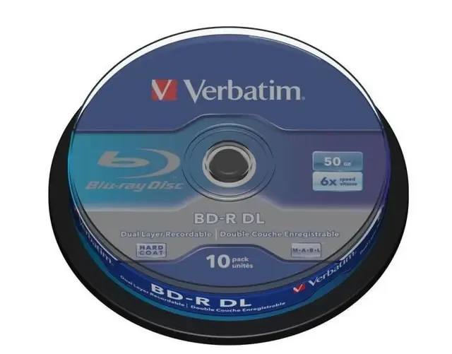 43746 tomma Blu-Ray-diskar BD-R 50 GB 10 styck
