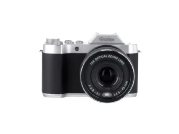Rollei Powerflex 10x Retro, svart/silver