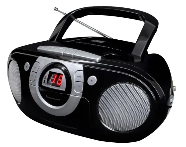 soundmaster SCD5100SW CD-radio FM AUX, CD, Kassett