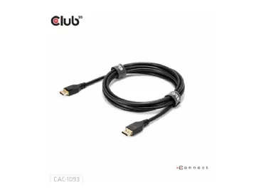 Club 3D - DisplayPort-kabel - DisplayPort till DisplayPort