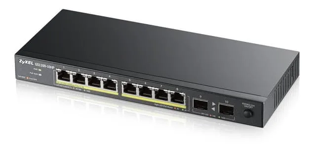 Zyxel GS1100 10-Port 2SFP PoE 130W Switch