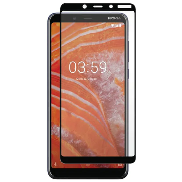 Panzer Full-Fit Nokia 3.1 Plus skärmskydd