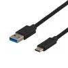Deltaco USB 3.2 Gen1 braided USB-A