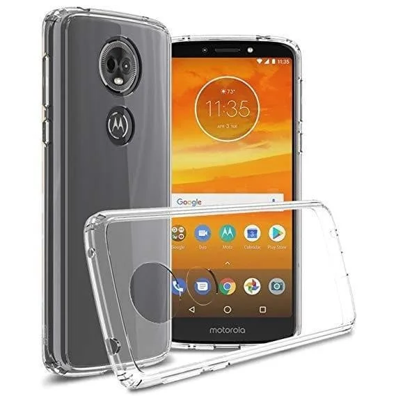 Teknikproffset Transparent TPU-skal för Motorola Moto E5
