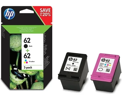 HP Ink 62 Black/Tri-Color