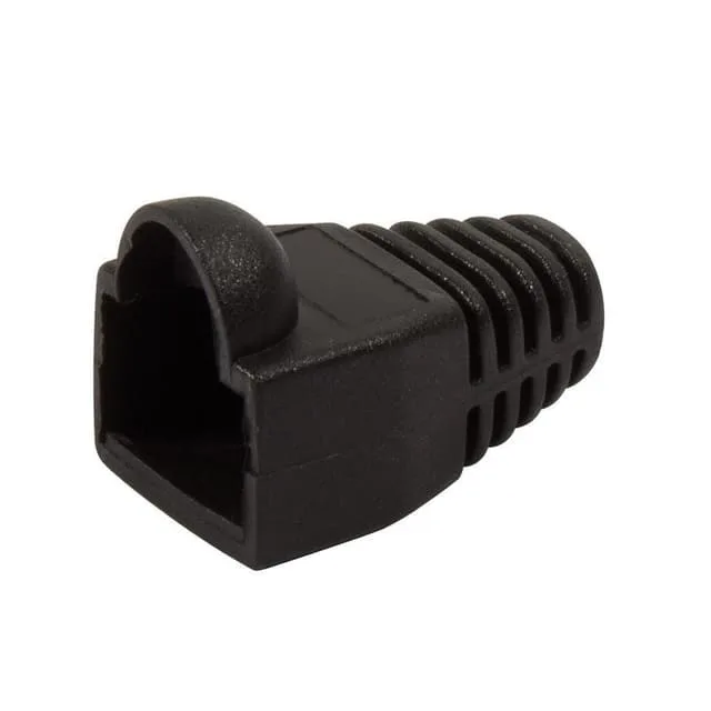 LogiLink Böjskydd RJ45 Svart 100-pack
