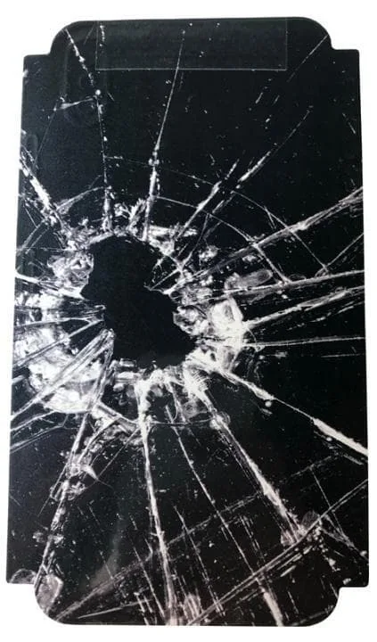 Teknikproffset Skin för Iphone XR Krossat glas