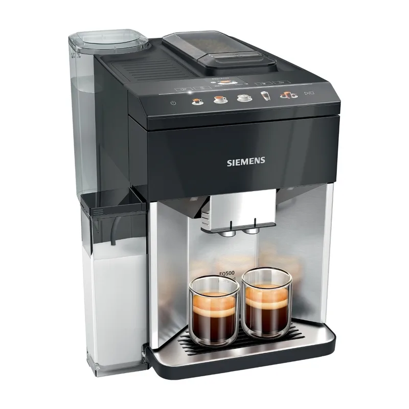Siemens TQ515R03 kaffemaskin, rostfritt stål