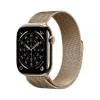 Apple Watch Series 11 GPS + Cellular 46mm Guld Titanboett med Guld Milanesisk loop