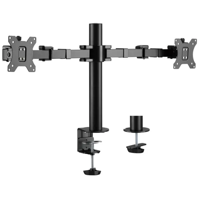LogiLink Monitorarm dubbel 17-32"" 380mm
