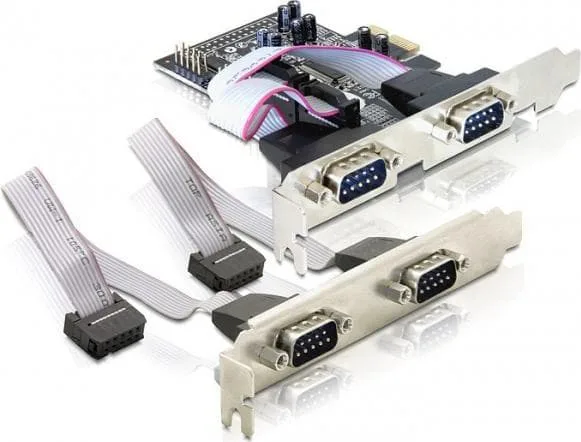 Delock 4 x serial PCI Express Card