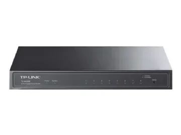 TP-Link SG2008 Jetstream Gigabit Smart Managed Switch, Omada SDN integrerad, IPv6, statisk routing, L2/L3/L4 QoS, mångsi