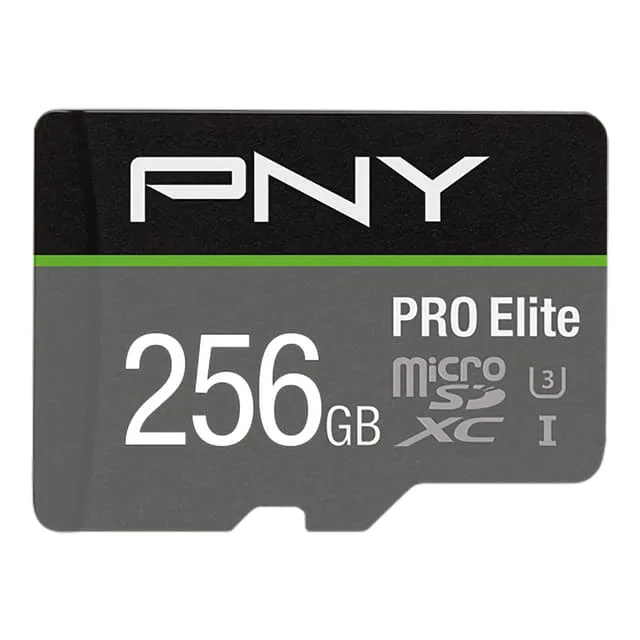 PNY PRO Elite Micro SDXC U3 V30 minneskort 256 GB