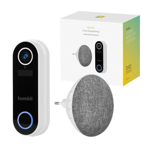 Hombli - Smart Doorbell 2 Promo Pack (Doorbell 2 + Chime 2)