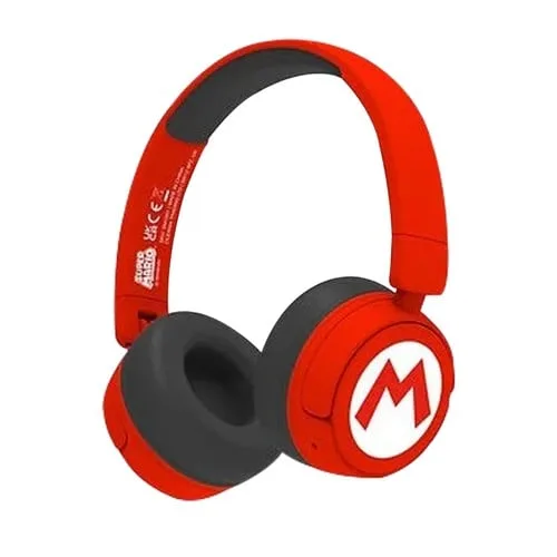 OTL Super Mario Red trådlösa hörlurar för barn