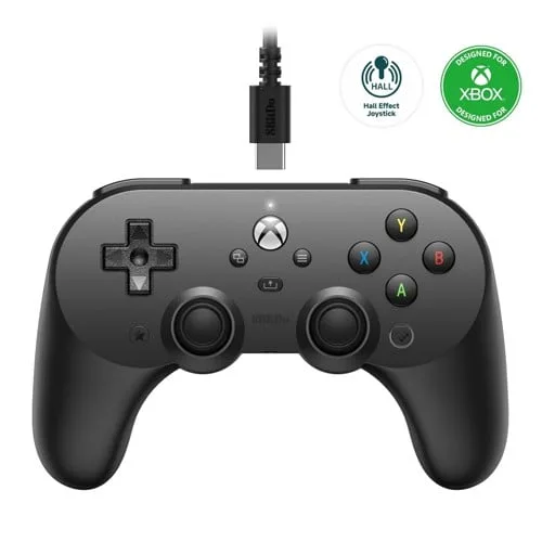 8BitDo - Pro Wired Gamepad 2 - Xbox (Black)
