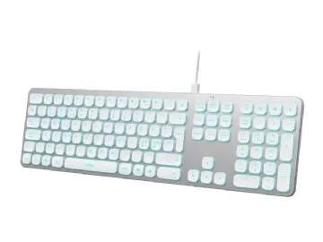 Deltaco Wired Low-Profile Aluminium Keyboard