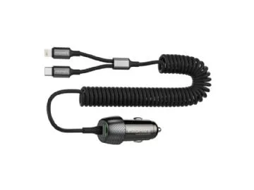 Promate PowerDrive-33PDCI Car charger 33W USB-C Lightning