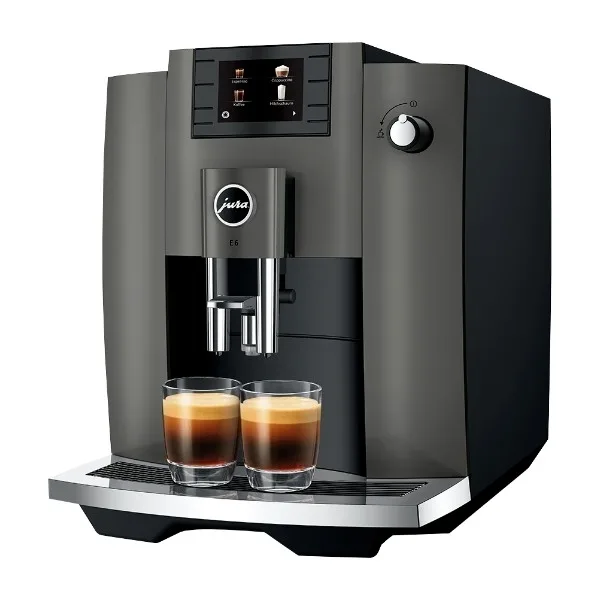 JURA 15439 E6 Dark Inox espressomaskin