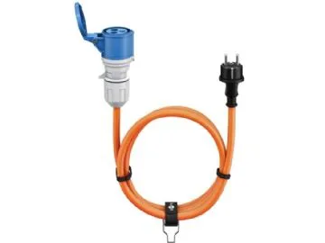 CEE-adapterkabel, stickpropp med skyddskontakt för CEE-uttag