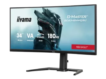 iiyama G-MASTER GCB3484WQSU-B1 platta pc-skärmar 86,4 cm (34") 3440 x 1440 pixlar UltraWide Quad HD LED Svart