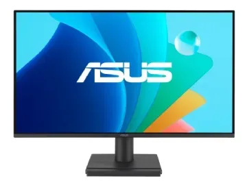 ASUS EyeCare VA249HG 24 tum Full HD-bildskärm, ramlös, flimmerfri, blått ljusfilter, adaptiv-synk 120 Hz, MPRT 1 ms, 16:9 IPS-panel, 1 920 x 1080, Vesa 100 x 100, HDMI, D-Sub