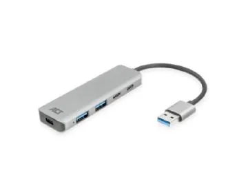 USB 3.2 Gen2 HUB 16-portar metall EX-12276HMS