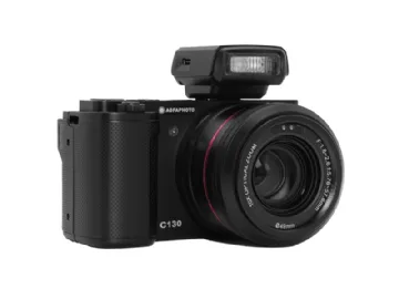 AgfaPhoto Digital Camera Realishot C130 CMOS 10x 24MP Black