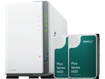 SYNOLOGY DS223J + 2x HAT3310-12TB