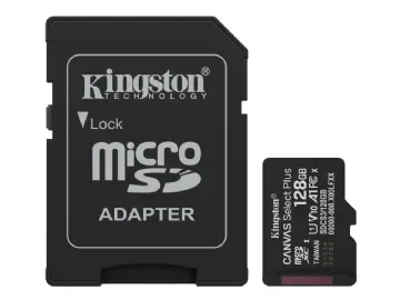 Kingston Canvas Select Plus microSD-minneskort 128 GB