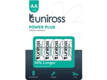 Uniross Multipakke Power Plus Alkaline AA