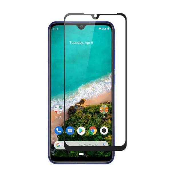 Skalo Heltäckande Härdat Glas till Xiaomi Mi A3